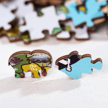 Load image into Gallery viewer, Vietnam Illustrated Map Wooden Jigsaw Puzzle for Children and Adults - 152-Piece