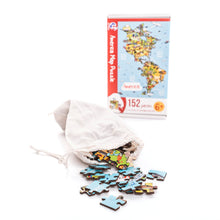 Load image into Gallery viewer, America Illustrated Map Wooden Jigsaw Puzzle for Children and Adults - 152-Piece