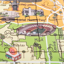 Load image into Gallery viewer, Los Angeles Illustrated Map Wooden Jigsaw Puzzle for Children and Adults - 152-Piece