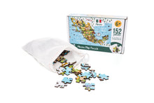 Load image into Gallery viewer, Mexico Illustrated Map Wooden Jigsaw Puzzle for Children and Adults - 152-Piece