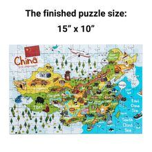 Load image into Gallery viewer, China Map Jigsaw Puzzle