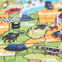 Load image into Gallery viewer, USA Map Jigsaw Puzzle