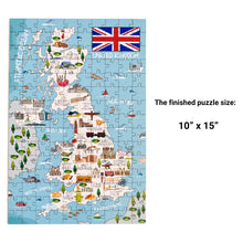 Load image into Gallery viewer, United Kingdom Map Jigsaw Puzzle