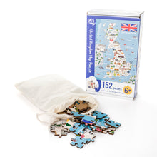 Load image into Gallery viewer, United Kingdom Map Jigsaw Puzzle