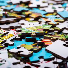 Load image into Gallery viewer, Vietnam Map Jigsaw Puzzle