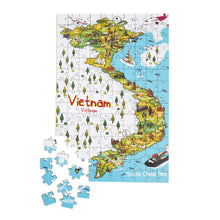 Load image into Gallery viewer, Vietnam Map Jigsaw Puzzle