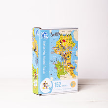Load image into Gallery viewer, Seattle Illustrated Map Wooden Jigsaw Puzzle for Children and Adults - 152-Piece
