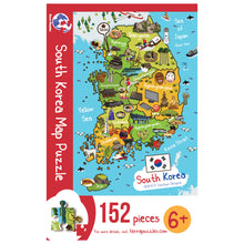 Load image into Gallery viewer, South Korea Map Jigsaw Puzzle
